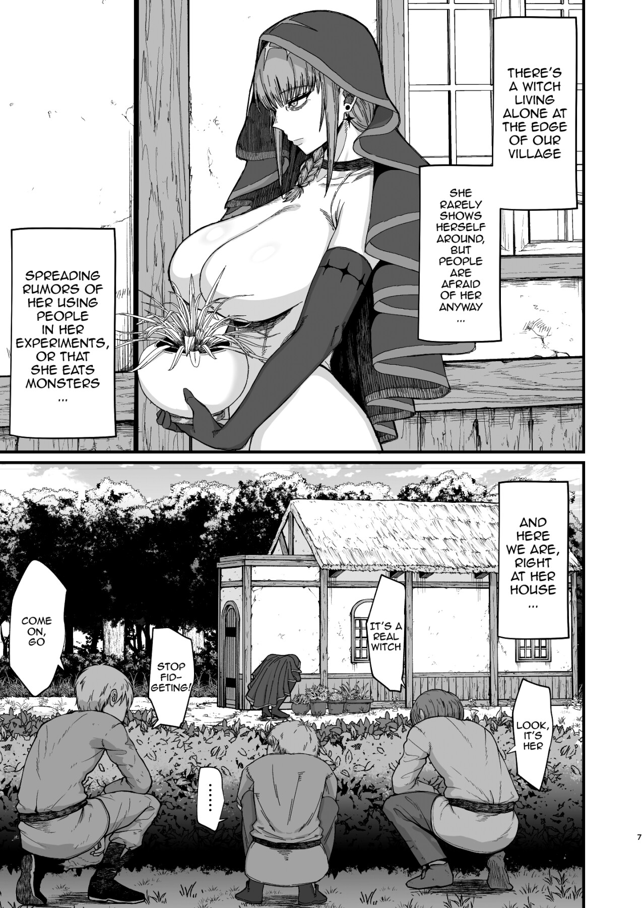 Hentai Manga Comic-Witch Meat-Read-5